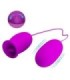 PRETTY LOVE - DAISY HUEVO DUAL VIBRADOR RECARGABLE MORADO