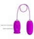 PRETTY LOVE - DAISY HUEVO DUAL VIBRADOR RECARGABLE MORADO
