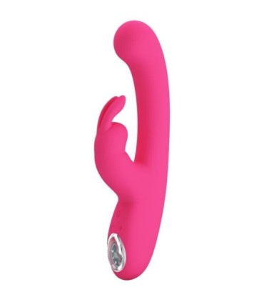 PRETTY LOVE - LAMAR VIBRADOR RABBIT & PUNTO G ROSA