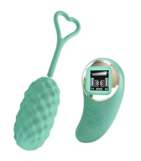 PRETTY LOVE - VIVIAN HUEVO VIBRADOR CONTROL REMOTO VERDE