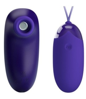 PRETTY LOVE - ESTIMULADOR Y HUEVO PORTATIL