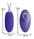 PRETTY LOVE - JENNY YOUTH HUEVO VIBRADOR CONTROL REMOTO VIOLETA