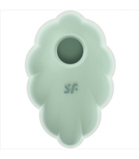 SATISFYER - CLOUD DANCER VERDE VIBRADOR AIR PULSE