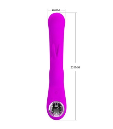 PRETTY LOVE - LAMAR VIBRADOR RABBIT & PUNTO G VIOLETA