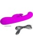 PRETTY LOVE - LAMAR VIBRADOR RABBIT & PUNTO G VIOLETA