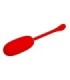 PRETTY LOVE - JULIUS HUEVO VIBRADOR IMPERMEBLE & RECARGABLE ROJO