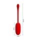 PRETTY LOVE - JULIUS HUEVO VIBRADOR IMPERMEBLE & RECARGABLE ROJO