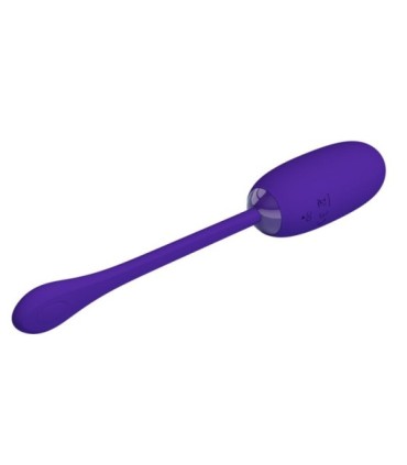 PRETTY LOVE - JULIUS HUEVO VIBRADOR IMPERMEBLE & RECARGABLE LILA