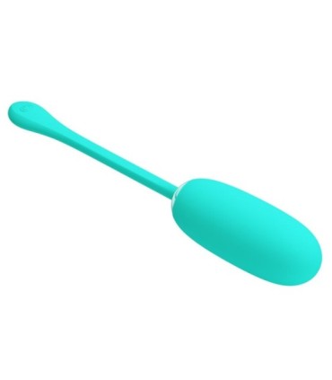 PRETTY LOVE - JULIUS HUEVO VIBRADOR IMPERMEBLE & RECARGABLE VERDE AGUA