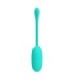 PRETTY LOVE - JULIUS HUEVO VIBRADOR IMPERMEBLE & RECARGABLE VERDE AGUA
