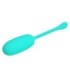 PRETTY LOVE - JULIUS HUEVO VIBRADOR IMPERMEBLE & RECARGABLE VERDE AGUA