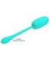 PRETTY LOVE - JULIUS HUEVO VIBRADOR IMPERMEBLE & RECARGABLE VERDE AGUA