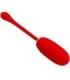 PRETTY LOVE - KIRK HUEVO VIBRADOR RECARGABLE ROJO