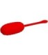 PRETTY LOVE - KIRK HUEVO VIBRADOR RECARGABLE ROJO