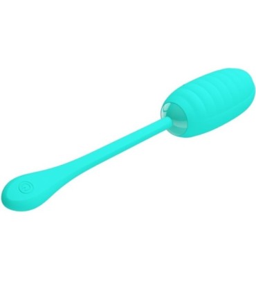 PRETTY LOVE - KIRK HUEVO VIBRADOR RECARGABLE VERDE AGUA