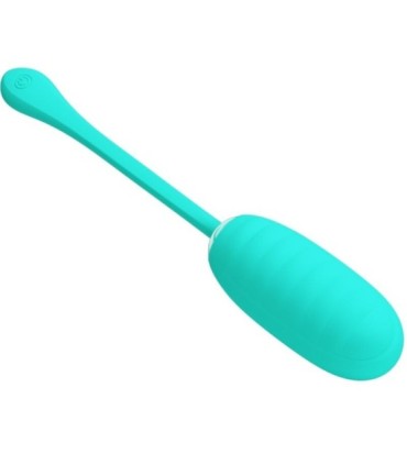 PRETTY LOVE - KIRK HUEVO VIBRADOR RECARGABLE VERDE AGUA