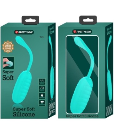 PRETTY LOVE - KIRK HUEVO VIBRADOR RECARGABLE VERDE AGUA