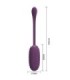 PRETTY LOVE - CASPER HUEVO VIBRADOR RECARGABLE MORADO