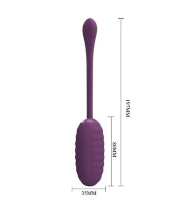 PRETTY LOVE - CASPER HUEVO VIBRADOR RECARGABLE MORADO