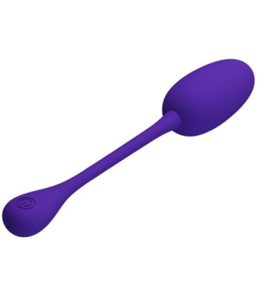 PRETTY LOVE - KNUCKER HUEVO VIBRADOR RECARGABLE LILA