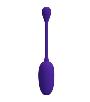 PRETTY LOVE - KNUCKER HUEVO VIBRADOR RECARGABLE LILA