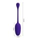 PRETTY LOVE - KNUCKER HUEVO VIBRADOR RECARGABLE LILA