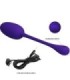 PRETTY LOVE - KNUCKER HUEVO VIBRADOR RECARGABLE LILA