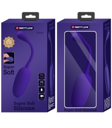 PRETTY LOVE - KNUCKER HUEVO VIBRADOR RECARGABLE LILA