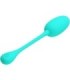 PRETTY LOVE - KNUCKER HUEVO VIBRADOR RECARGABLE VERDE AGUA
