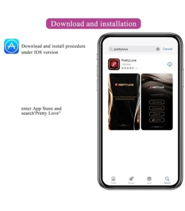 PRETTY LOVE - JAYLEEN VIBRADOR APP CONTROL REMOTO LILA