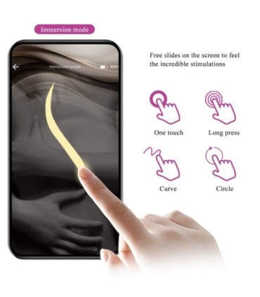 PRETTY LOVE - JAYLEEN VIBRADOR APP CONTROL REMOTO LILA