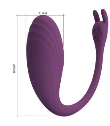 PRETTY LOVE - CATALINA VIBRADOR APP CONTROL REMOTO LILA