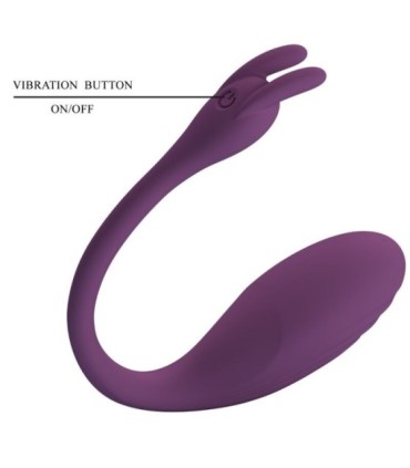 PRETTY LOVE - CATALINA VIBRADOR APP CONTROL REMOTO LILA