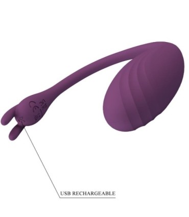 PRETTY LOVE - CATALINA VIBRADOR APP CONTROL REMOTO LILA