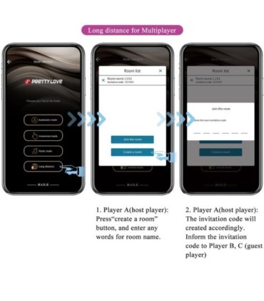 PRETTY LOVE - CATALINA VIBRADOR APP CONTROL REMOTO LILA