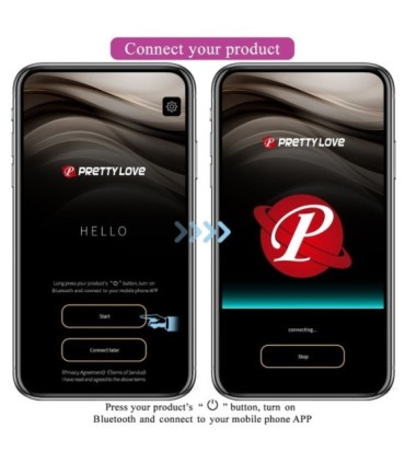PRETTY LOVE - CATALINA VIBRADOR APP CONTROL REMOTO LILA