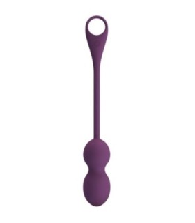 PRETTY LOVE - ELVIRA KEGEL BALLS APP CONTROL REMOTO MORADO