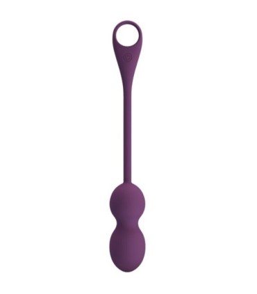 PRETTY LOVE - ELVIRA KEGEL BALLS APP CONTROL REMOTO MORADO