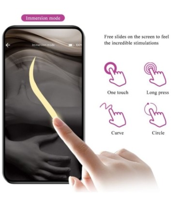 PRETTY LOVE - ELVIRA KEGEL BALLS APP CONTROL REMOTO MORADO