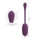 PRETTY LOVE - DOREEN HUEVO VIBRADOR RECARGABLE LILA
