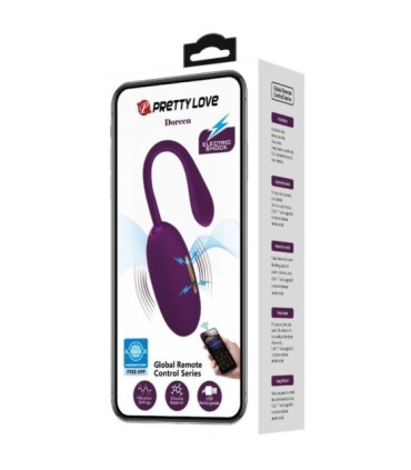 PRETTY LOVE - DOREEN HUEVO VIBRADOR RECARGABLE LILA