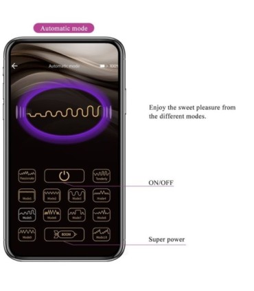 PRETTY LOVE - DOREEN HUEVO VIBRADOR RECARGABLE LILA