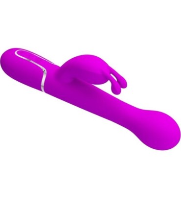 PRETTY LOVE - DEJON VIBRADOR RABBIT 3 EN 1 MULTIFUNCIÓN VIOLETA