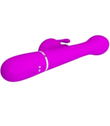 PRETTY LOVE - DEJON VIBRADOR RABBIT 3 EN 1 MULTIFUNCIÓN VIOLETA