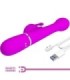 PRETTY LOVE - DEJON VIBRADOR RABBIT 3 EN 1 MULTIFUNCIÓN VIOLETA