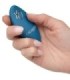 CALEXOTICS - RIDER MASAJEADOR DOBLE MOTOR CONTROL REMOTO AZUL
