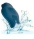 CALEXOTICS - RIDER MASAJEADOR DOBLE MOTOR CONTROL REMOTO AZUL