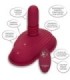 CALEXOTICS - RIDER MASAJEADOR DOBLE MOTOR CONTROL REMOTO ROJO