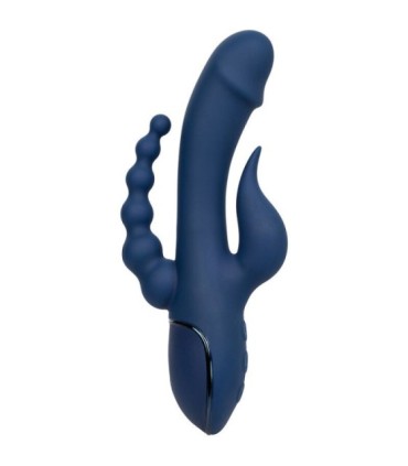CALEXOTICS - VIBRADOR TRIPLE ORGASM AZUL