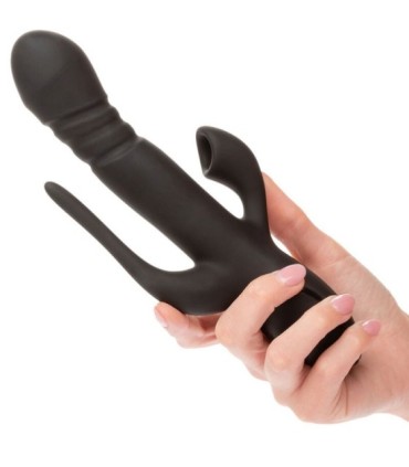 CALEXOTICS - VIBRADOR TRIPLE EUPHORIA NEGRO